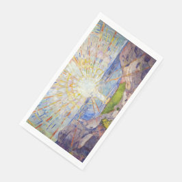 Edvard Munch - The Sun 1911 Serviette