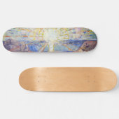 Edvard Munch - The Sun 1911 Skateboard (Horizontal)