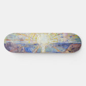 Edvard Munch - The Sun 1911 Skateboard (Horizontal)