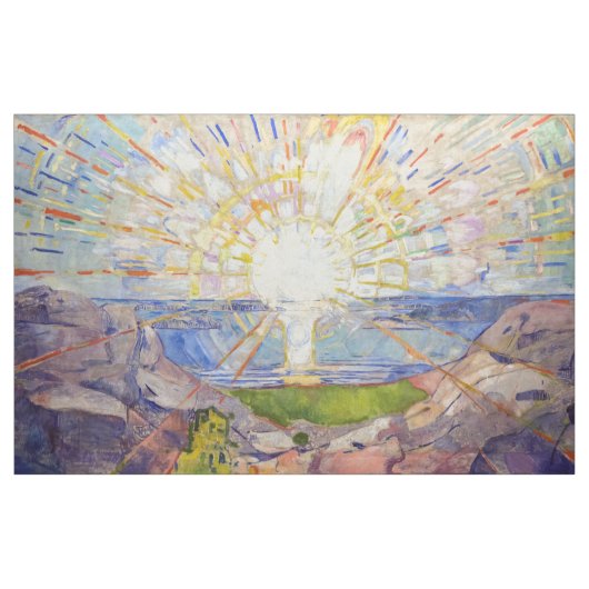 Edvard Munch - The Sun 1911 Stoff (Yard (91,4 cm))