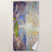 Edvard Munch - The Sun 1911 Strandtuch (Vorderseite)