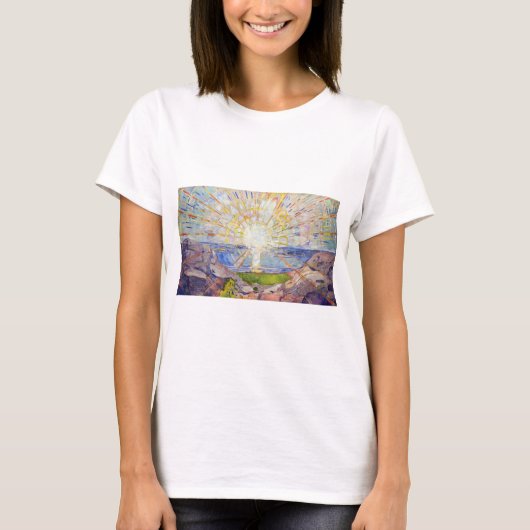 Edvard Munch - The Sun 1911 T-Shirt (Vorderseite)