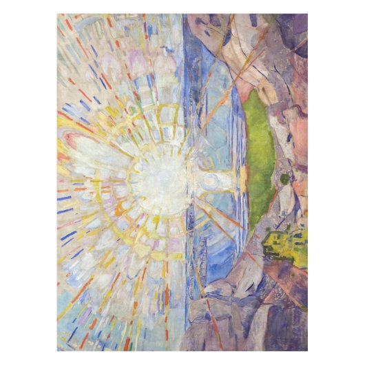 Edvard Munch - The Sun 1911 Tischdecke (Vorderseite)