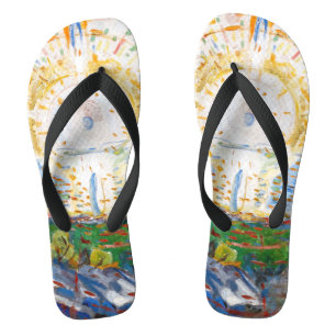 Edvard Munch - The Sun 1912 Badesandalen