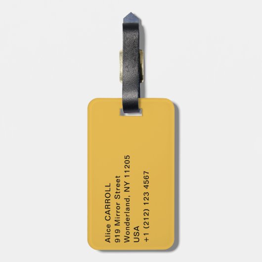 Edvard Munch - The Sun 1912 Gepäckanhänger (Rückseite vertikal)