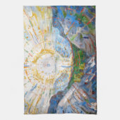 Edvard Munch - The Sun 1912 Geschirrtuch (Vertikal)