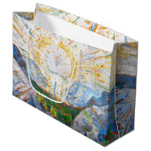 Edvard Munch - The Sun 1912 Große Geschenktüte (Vorderseite Schrägansicht)