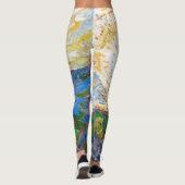 Edvard Munch - The Sun 1912 Leggings (Rückseite)