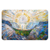 Edvard Munch - The Sun 1912 Magnet (Horizontal)