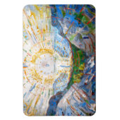 Edvard Munch - The Sun 1912 Magnet (Vertikal)