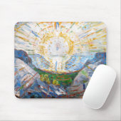 Edvard Munch - The Sun 1912 Mousepad (Mit Mouse)