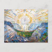 Edvard Munch - The Sun 1912 Postkarte (Vorderseite)