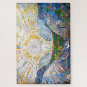 Edvard Munch - The Sun 1912 Puzzle (Vertikal)