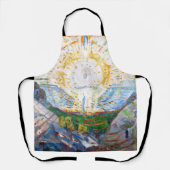 Edvard Munch - The Sun 1912 Schürze (Vorderseite)