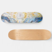 Edvard Munch - The Sun 1912 Skateboard (Horizontal)