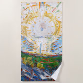 Edvard Munch - The Sun 1912 Strandtuch (Vorderseite)