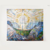 Edvard Munch - The Sun 1912 Wandteppich (Vorderseite (Horizontal))