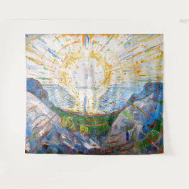 Edvard Munch - The Sun 1912 Wandteppich