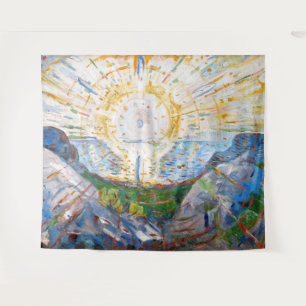 Edvard Munch - The Sun 1912 Wandteppich