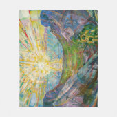 Edvard Munch - The Sun 1916 Fleecedecke (Vorderseite)