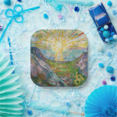 Edvard Munch - The Sun 1916 Pappteller (Party)