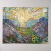 Edvard Munch - The Sun, 1916 Poster (Vorne)