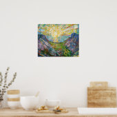 Edvard Munch - The Sun 1916 Poster (Küche)