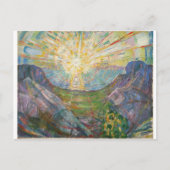 Edvard Munch - The Sun, 1916 Postkarte (Vorderseite)