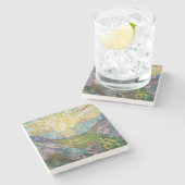 Edvard Munch - The Sun 1916 Steinuntersetzer (Seitenansicht)