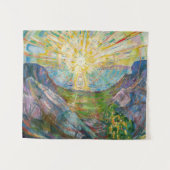 Edvard Munch - The Sun 1916 Wandteppich (Vorderseite (Horizontal))