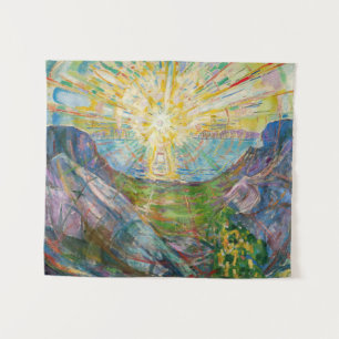 Edvard Munch - The Sun 1916 Wandteppich
