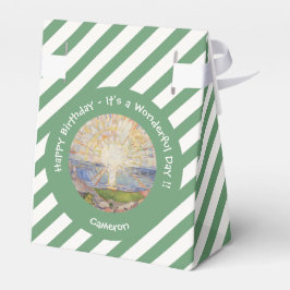 Edvard Munch the Sun (Solen) - Party-Gegenstände f Geschenkschachtel