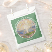 Edvard Munch the Sun (Solen) - Party-Gegenstände f Geschenktütchen (Ausgeschnitten)