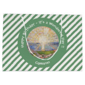 Edvard Munch the Sun (Solen) - Party-Gegenstände f Große Geschenktüte (Rückseite)