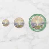 Edvard Munch the Sun (Solen) - Party-Gegenstände f Konfetti (Vorderseiten)