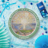 Edvard Munch the Sun (Solen) - Party-Gegenstände f Pappteller (Party)