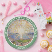 Edvard Munch the Sun (Solen) - Party-Gegenstände f Pappteller (Party)