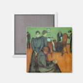 Edvard Munch - Tod im Sickroom 1895 Magnet (Vorderseite/Rückseite)