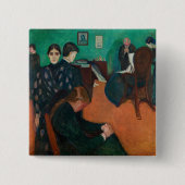 Edvard Munch - Tod im Sickroom v1 Button (Vorderseite)