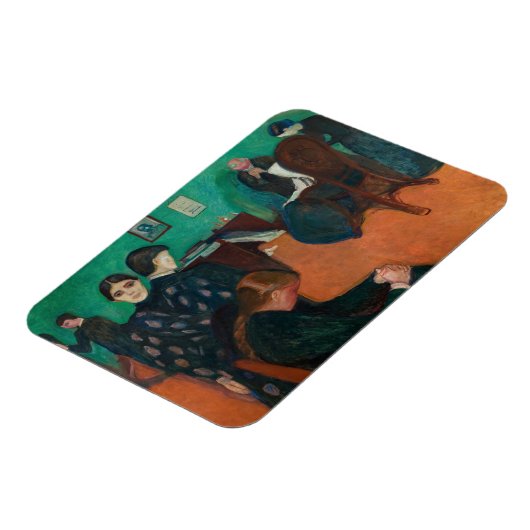 Edvard Munch - Tod im Sickroom v1 Magnet (Linke Seite)