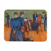 Edvard Munch - Tod im Sickroom v2 Magnet (Horizontal)