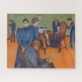 Edvard Munch - Tod im Sickroom v2 Puzzle (Horizontal)