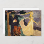 Edvard Munch - Trennung Dankeskarte (Vorne/Hinten)