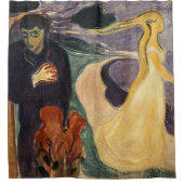 Edvard Munch - Trennung Duschvorhang (Vorderseite)
