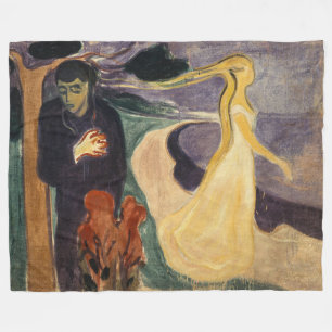 Edvard Munch - Trennung Fleecedecke