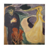 Edvard Munch - Trennung Fliese (Vorderseite)