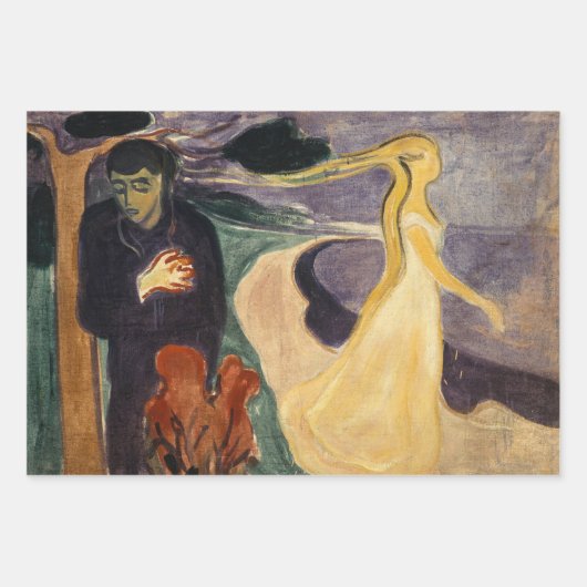 Edvard Munch - Trennung Geschenkpapier Set (Vorderseite 3)