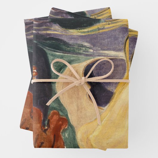 Edvard Munch - Trennung Geschenkpapier Set (Beispiel)