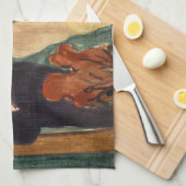 Edvard Munch - Trennung Geschirrtuch (Viertel Falte)