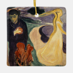 Edvard Munch - Trennung Keramikornament